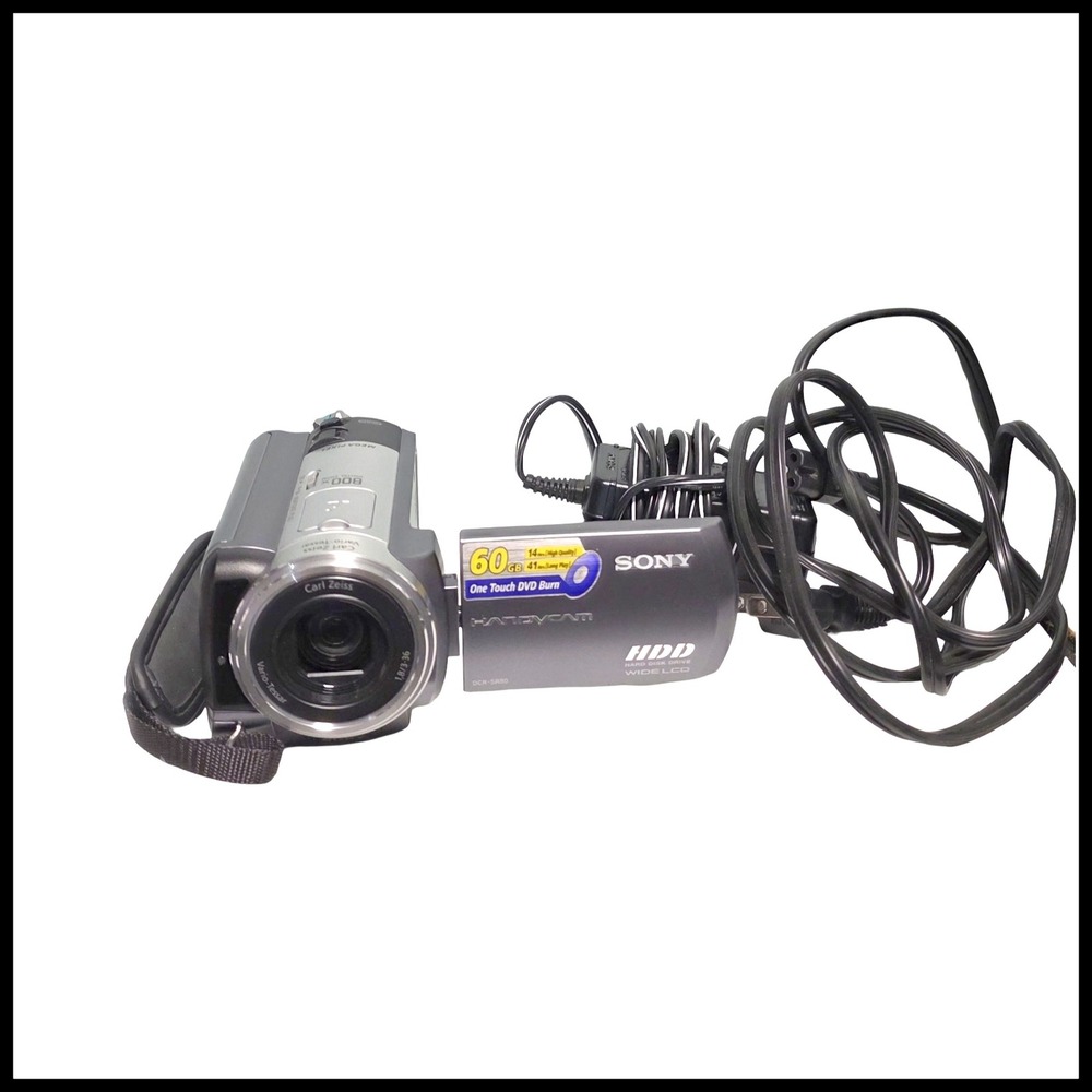 Sony Handycam DCR-SR80 Silver 60 GB Hard Drive Digital Handheld Camera Camcorder